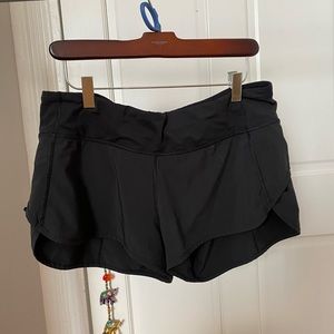 Lulu Lemon Black Athletic Shorts